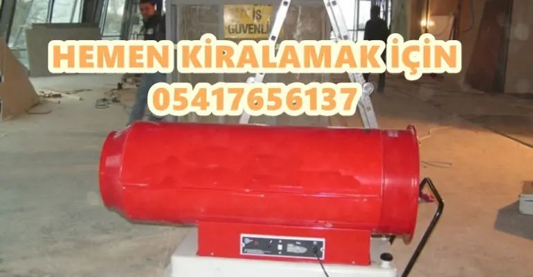 6 kW Isımak Mazotlu Isıtıcı Kiralama