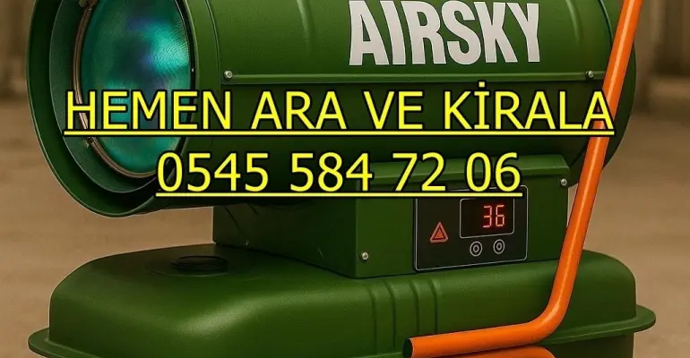 Bartın Merkez Büyük Alan Isıtıcı Kiralama Kiralama