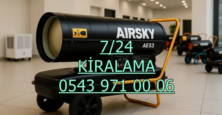 Beykoz ve Zeytinburnu ELEKTRİKLİ ISIMAK ISITICI KİRALAMA