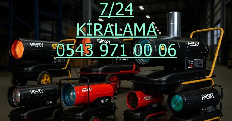 Burdur Merkez Sanayi Tipi Isıtıcı Kiralama Kiralama