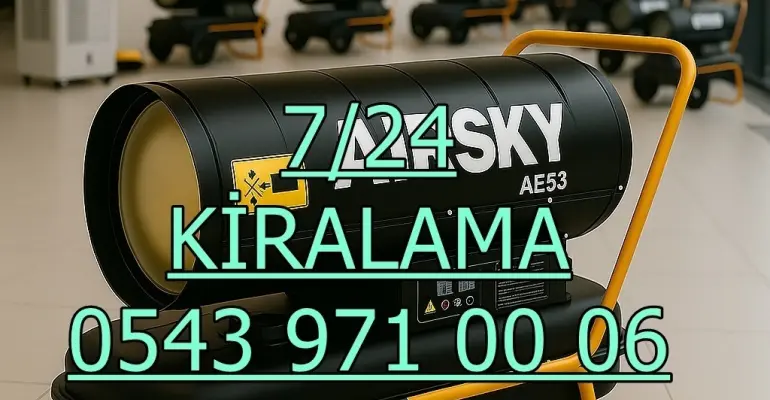 Çekmeköy ve Esenler ve Esenyurt ELEKTRİKLİ ISIMAK ISITICI KİRALAMA