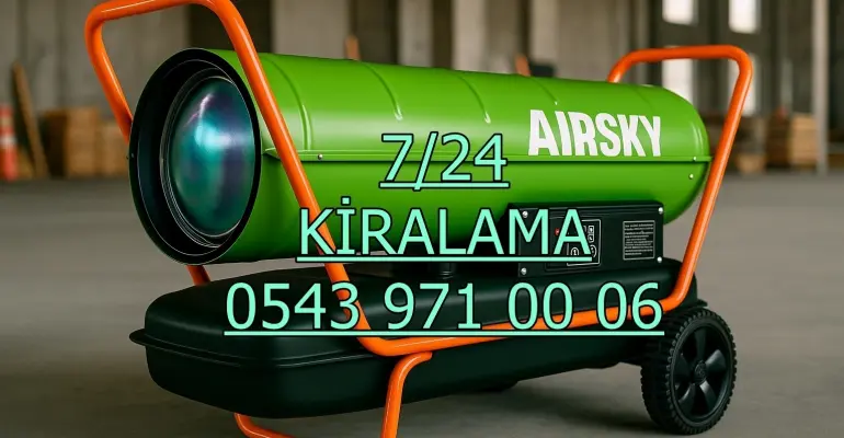 Eskişehir Tepebaşı Kiralık Mazotlu Isıtıcı Kiralama