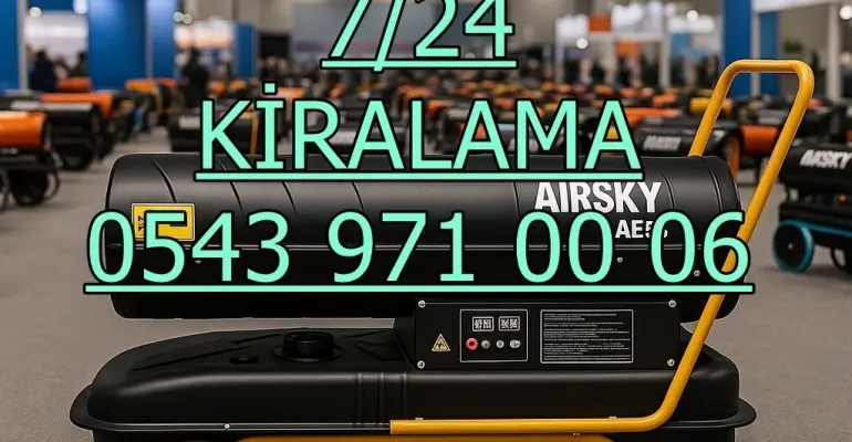Kastamonu Merkez Şantiye Isıtıcı Kiralama Kiralama
