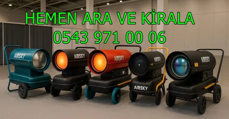 Kocaeli İzmit Kiralık Elektrli Isımak Kiralama