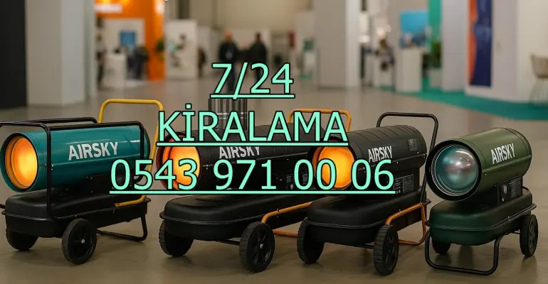 Sivas Şarkışla Büyük Alan Isıtıcı Kiralama Kiralama