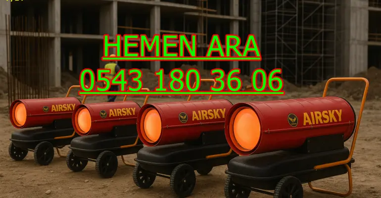 Tunceli Merkez Büyük Alan Isıtıcı Kiralama Kiralama