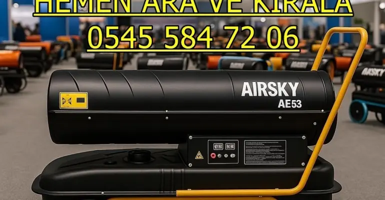 Uşak Merkez Kiralık Elektrikli Isımak Kiralama